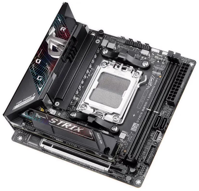 Informático Moratalaz - Montaje ASUS ROG STRIX B850-I GAMING WIFI Moratalaz