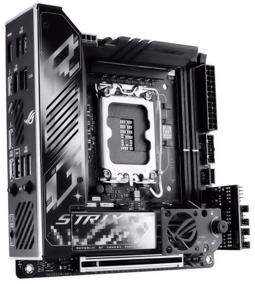 Informático Moratalaz - Montaje ASUS ROG STRIX Z890-I GAMING WIFI Moratalaz